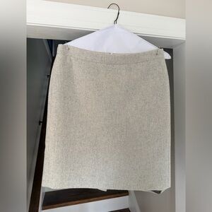 JCrew Mercantile Gery Wool Pencil Skirt